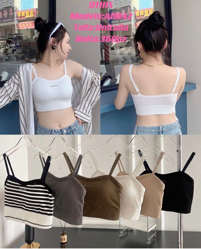 Top estilo bralette Memorial-AIM42