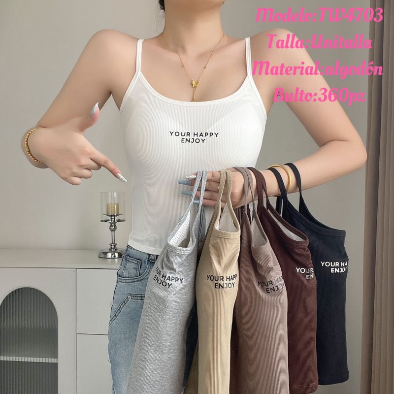 Tops con bolsas-TW4703