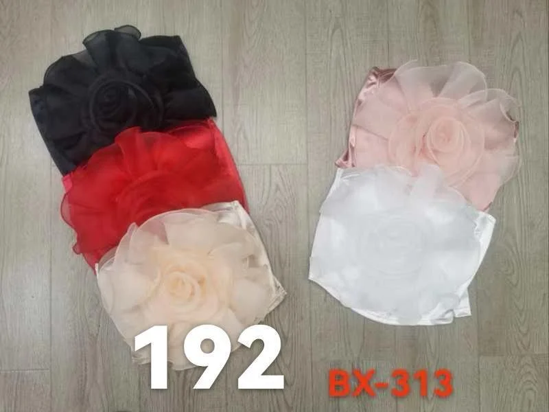 Tops con diseño de flor-BX313