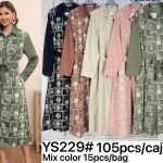 Vestido camisero-YS229 - 6