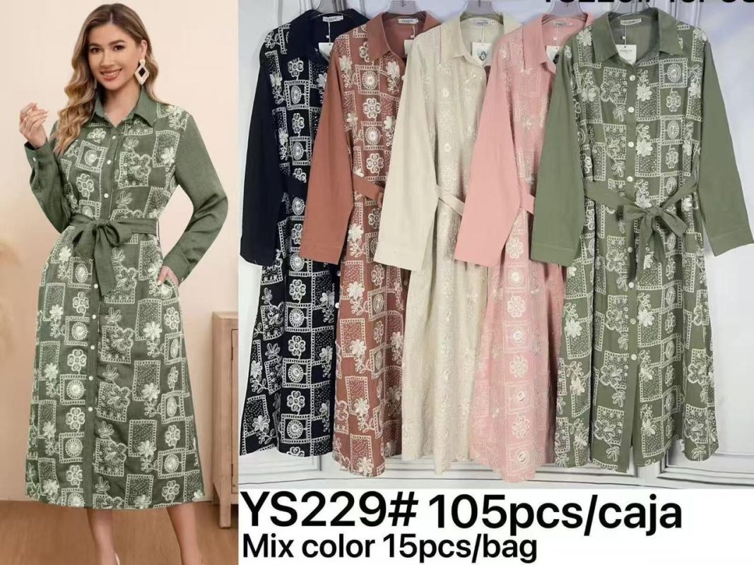 Vestido camisero-YS229