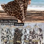 Vestido largo con cinturón-YS1053 - 3